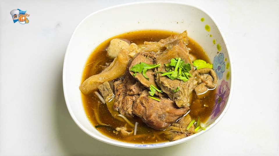 เมนูแนะนำร้านกอเต็กเชียง ก๋วยเตี๋ยวเนื้อ